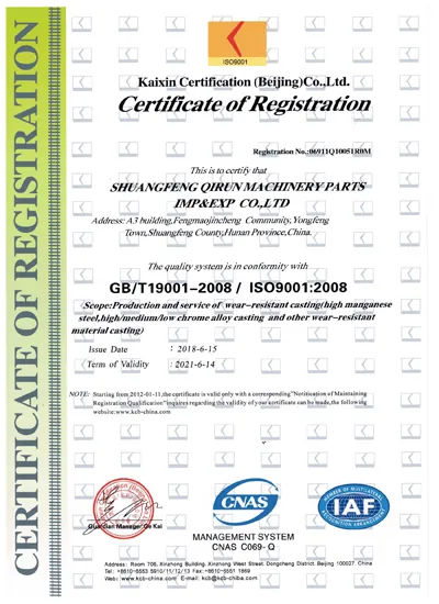 Quality Certification