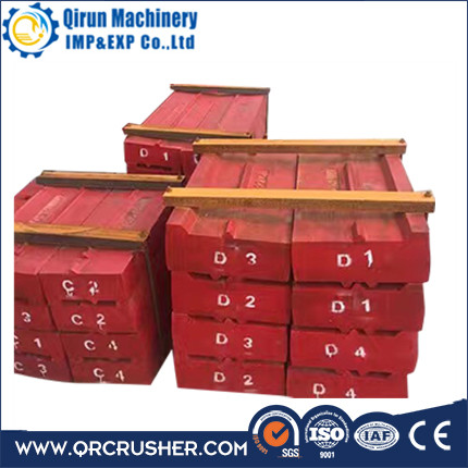high chrome stone crushing wear blow bar for impact crusher