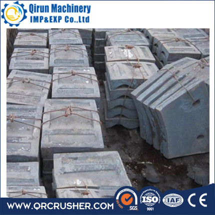 High Manganese Steel Liner for Ball Mills