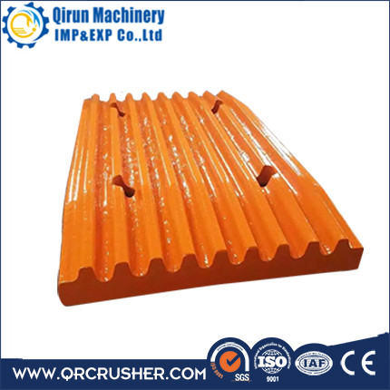 Manganese steel Jaw crusher plates in Quarry Mining Stone Pl