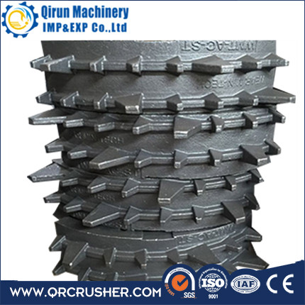 high chrome casting roller crusher spare parts