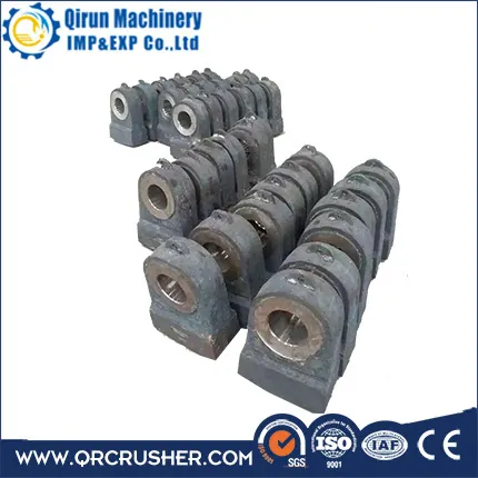 High Manganese Steel Casting stone hammer Crusher parts