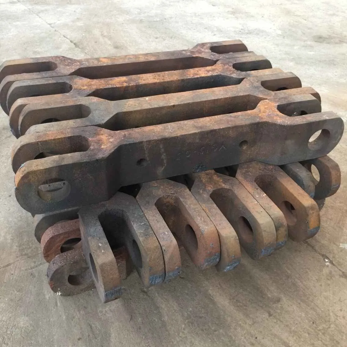 High resistant casting parts chain plate