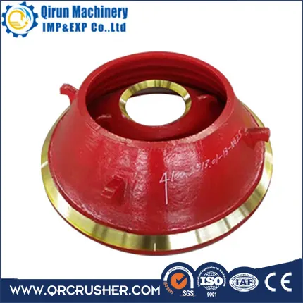 Manganese steel mantle for McCloskey cone crusher