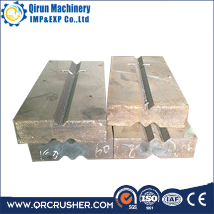 High Manganese steel Impact Crusher Spare Parts blow bar