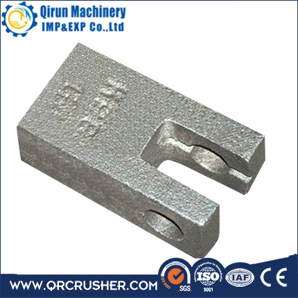 High Chrome Casting hammer contain carbide tip