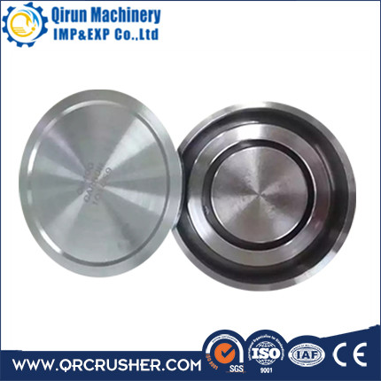 Tungsten carbide pulverising mill bowl