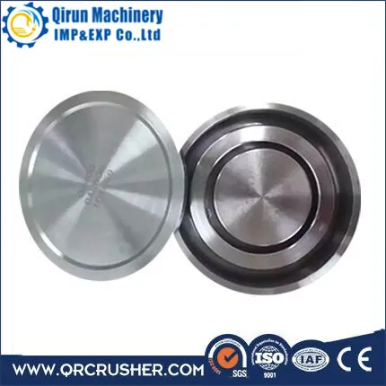 high polished tungsten carbide grinding bowl for lab ball mi